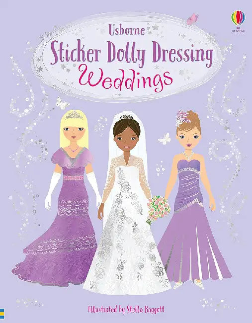 Sticker Dolly Dressing Weddings by Fiona Watt