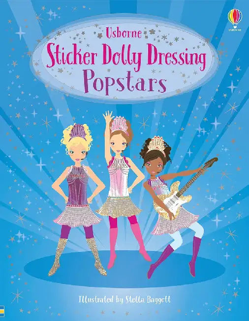 Sticker Dolly Dressing Popstars by Lucy Bowman