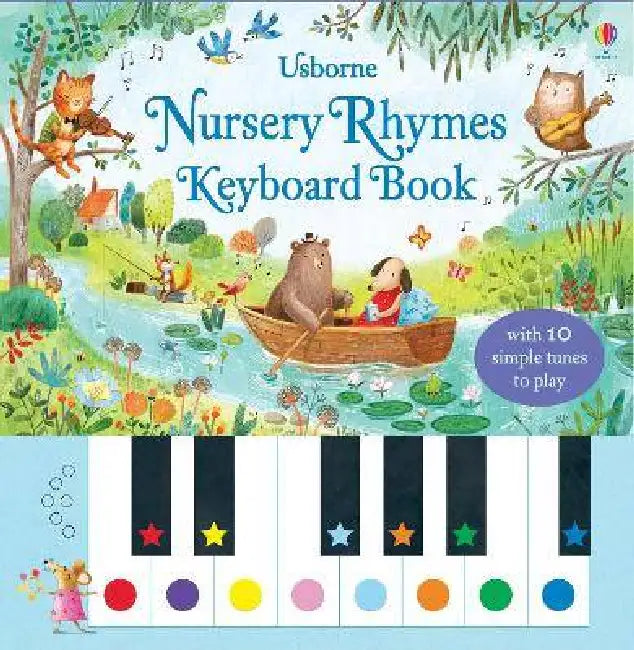 Nursery Rhymes Keyboard Book by Luciana Littizzetto