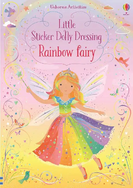 Little Sticker Dolly Dressing Rainbow Fairy by Fiona Watt