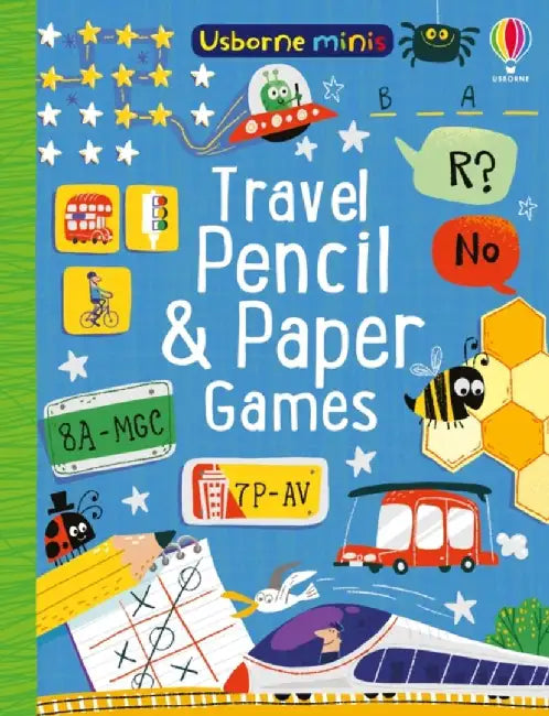 Travel Pencil and Paper Games by Kate Nolan