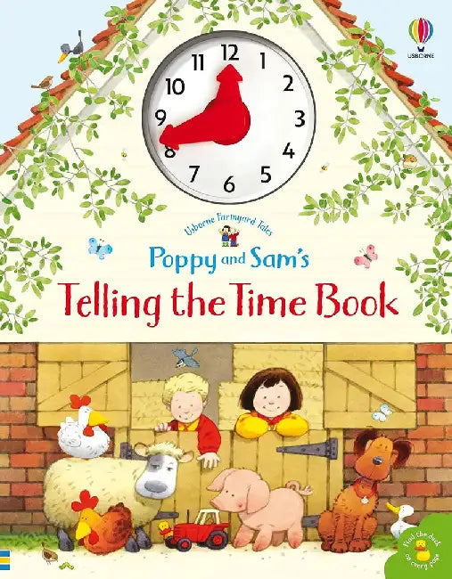 Poppy and Sam's Telling the Time Book by Heather Amery