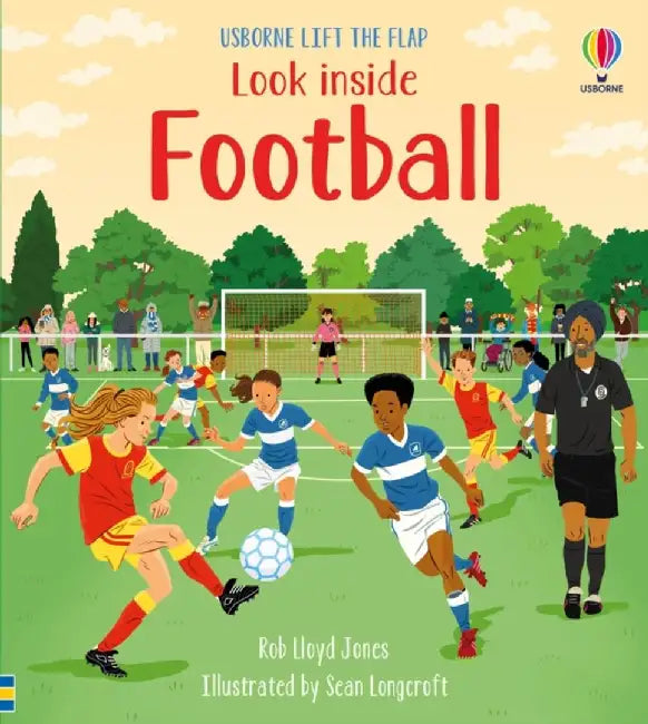 Look Inside Football by Rob Lloyd Jones