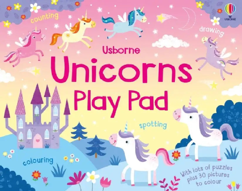 Unicorns Play Pad by Kirsteen Robson