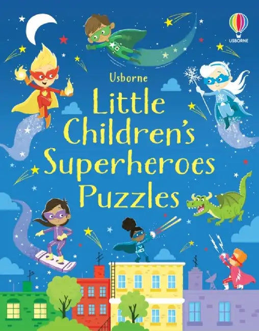 Little Children's Superheroes Puzzles by Kirsteen Robson