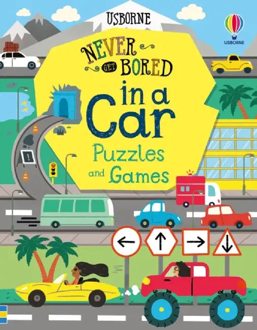 Never Get Bored in a Car Puzzles & Games by Lan Cook