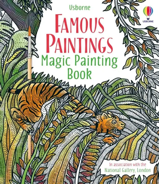 Famous Paintings Magic Painting Book by Rosie Dickins