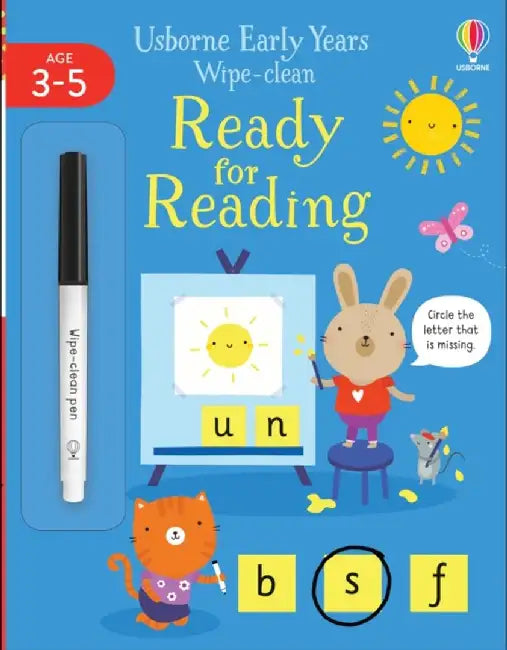 Early Years Wipe-Clean Ready for Reading by Jessica Greenwell