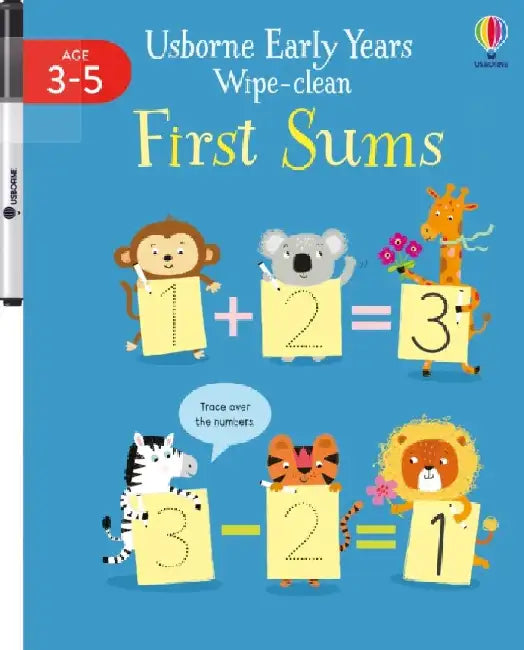 Early Years Wipe-Clean First Sums by Jessica Greenwell