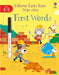 Early Years Wipe-Clean First Words by Jessica Greenwell