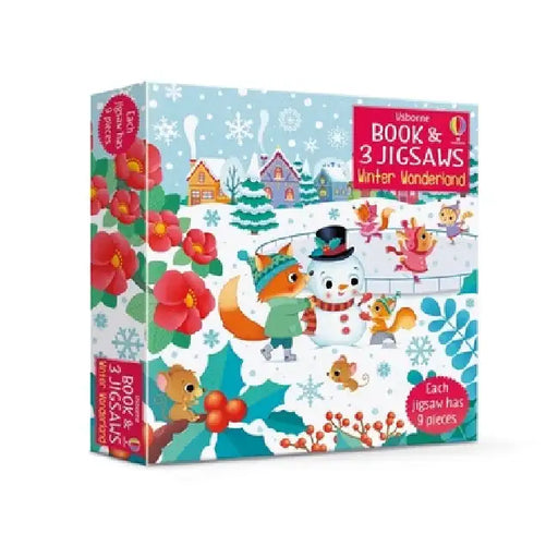 Usborne Book and 3 Jigsaws: Winter Wonderland by Sam Taplin