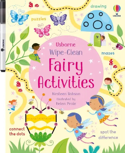 Wipe-Clean Fairy Activities by Kirsteen Robson