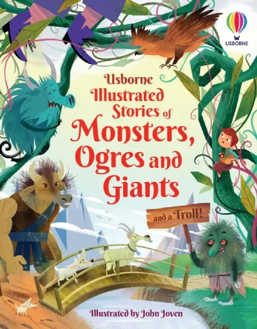 Illustrated Stories of Monsters, Ogres and Giants (and a Troll) by Sam Baer