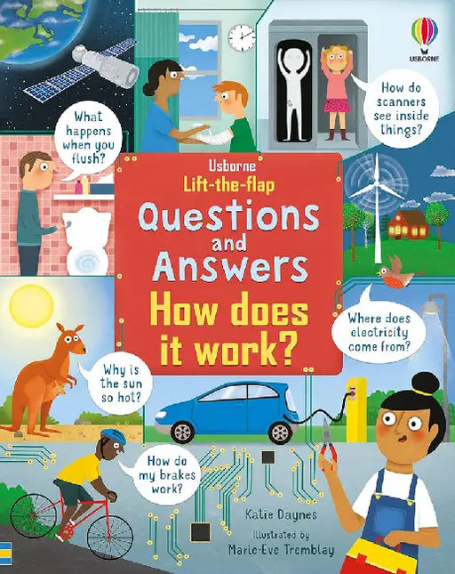 Lift-the-Flap Questions & Answers How Does it Work? by Katie Daynes