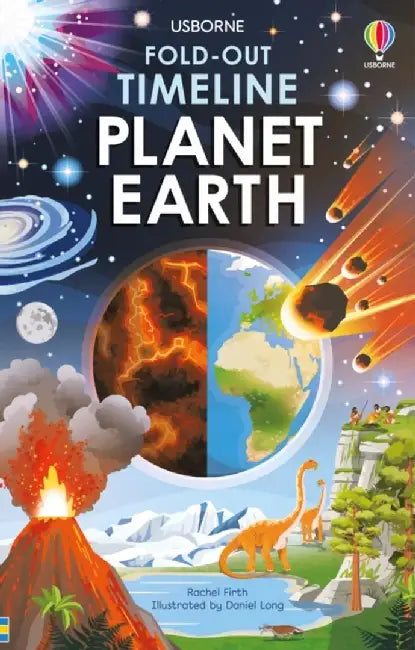 Fold-Out Timeline of Planet Earth by Rachel Firth