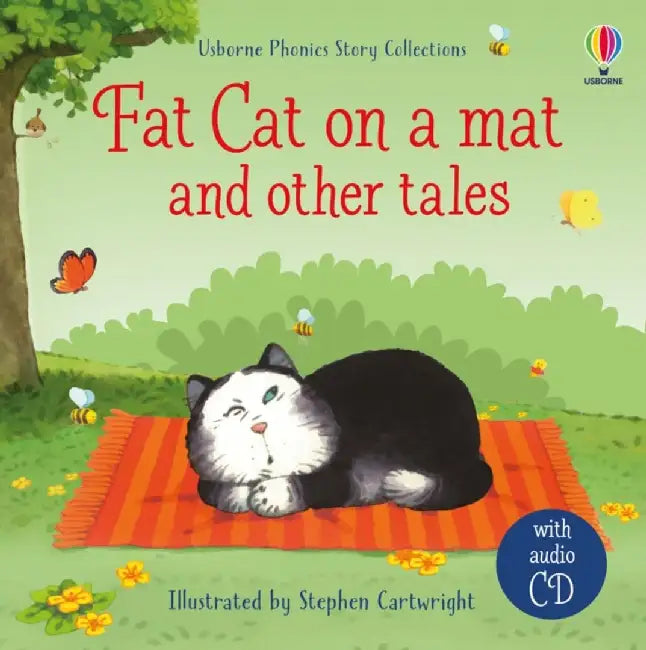 Fat cat on a mat and other tales with CD by Russell Punter
