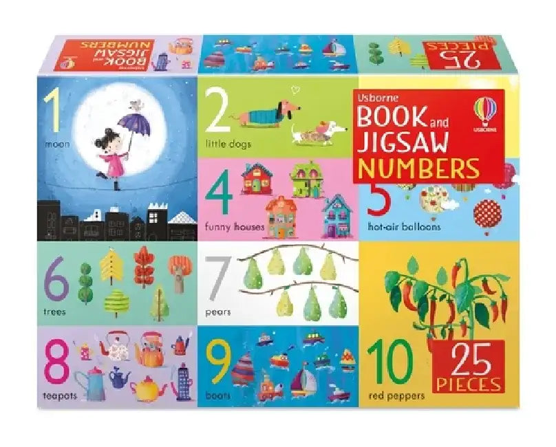 Book and Jigsaw Numbers by Felicity Brooks