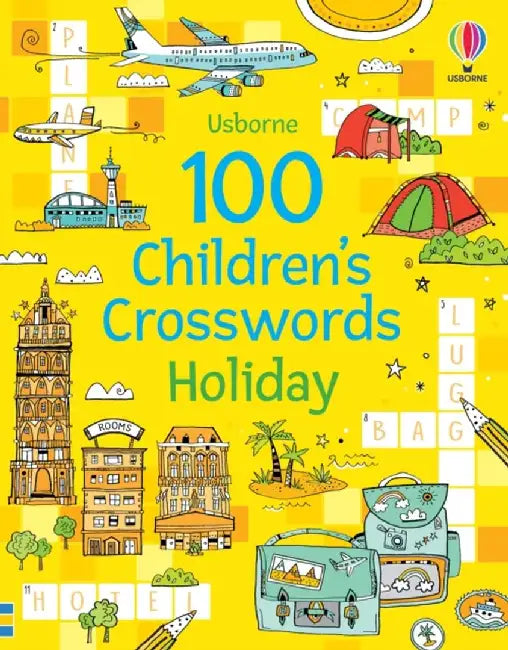 100 Children's Crosswords: Holiday by Phillip Clarke