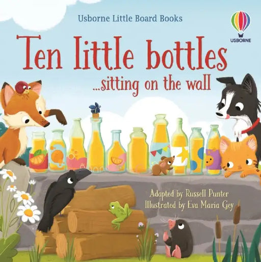 Ten little bottles sitting on the wall by Russell Punter