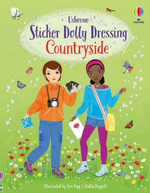 Sticker Dolly Dressing Countryside by Fiona Watt