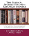 The Biblical Studies Synopsis Research Project: A Synopsis Study of All 66 Canonical Books of the Holy Bible, 28 Biblical Expository Sermon Outlines, by Charles Craig Lantz