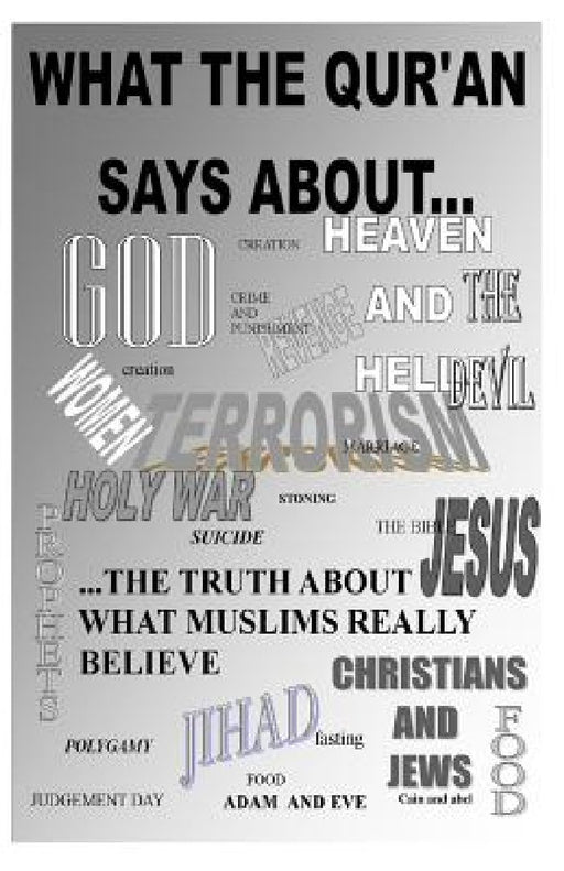 what the Qur'an says about... by Sa'id Salaam