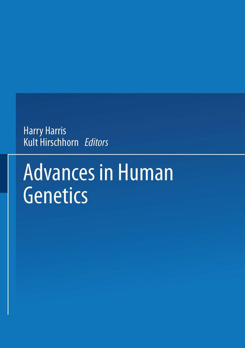 Advances in Human Genetics by Harry Harris