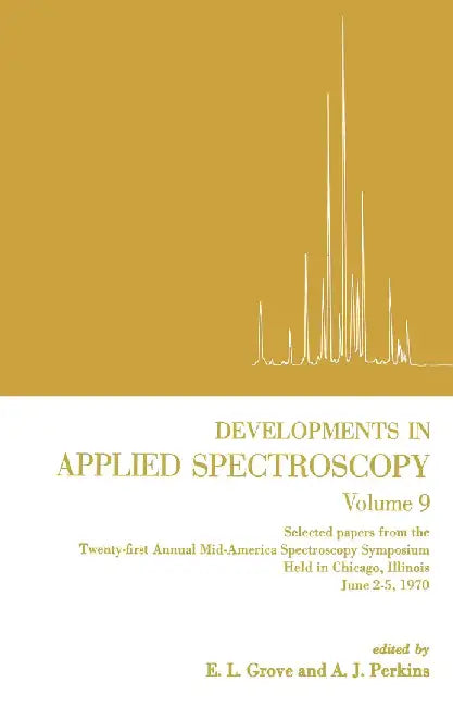 Developments in Applied Spectroscopy by E. L. Grove