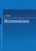 Microemulsions by I. D. Robb