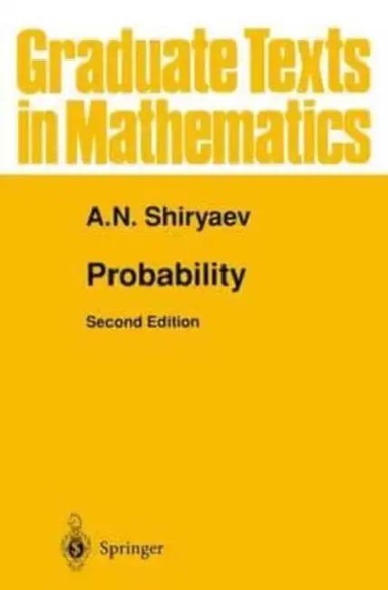 Probability by Shiryaev Albert Shiryaev