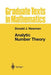Analytic Number Theory by Donald J. Newman