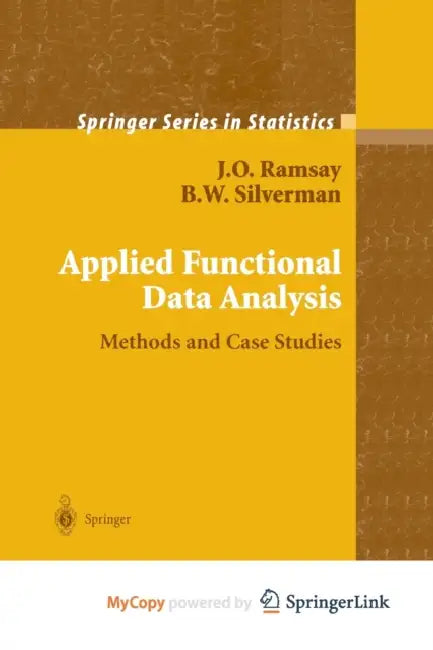 Applied Functional Data Analysis