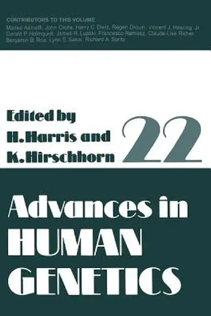 Advances in Human Genetics by Harry Harris