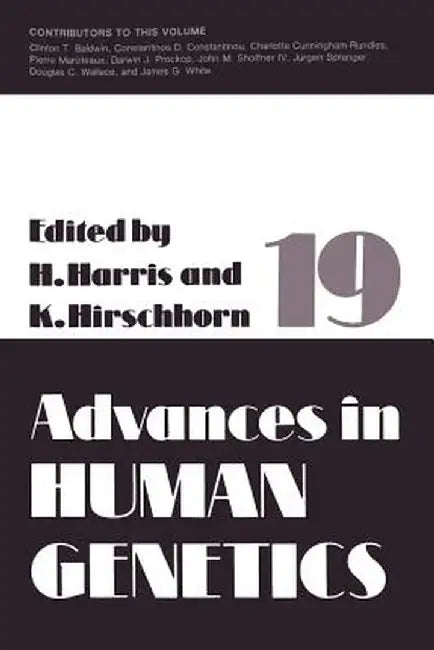 Advances in Human Genetics by Harry Harris