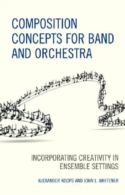 Composition Concepts for Band and Orchestra: Incorporating Creativity in Ensemble Settings by Alexander Koops