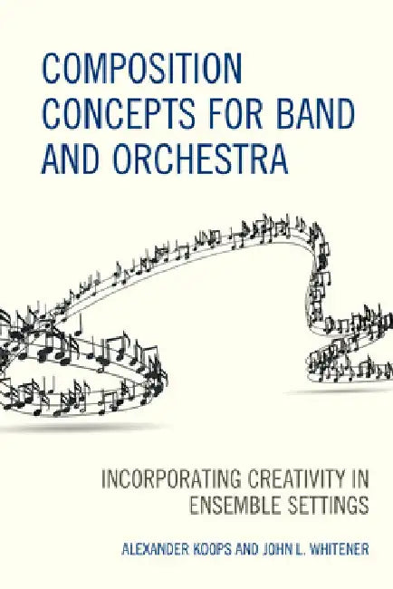 Composition Concepts for Band and Orchestra: Incorporating Creativity in Ensemble Settings by Alexander Koops