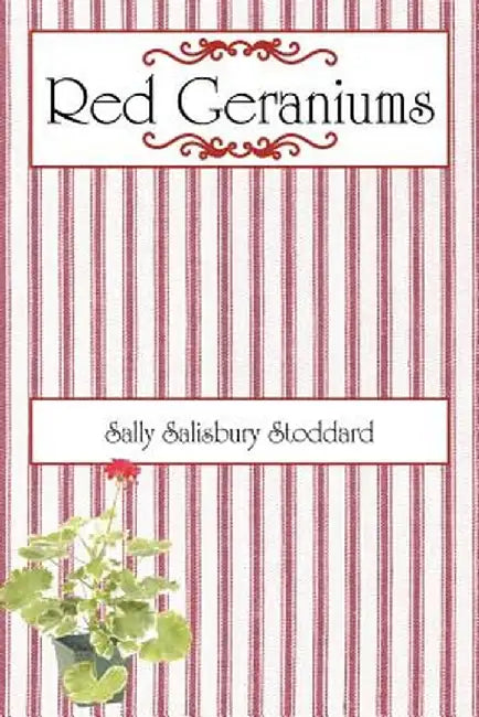 Red Geraniums by Sally Salisbury Stoddard