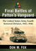 Final Battles of Patton's Vanguard: The United States Army Fourth Armored Division, 1945-1946 by Don M. Fox