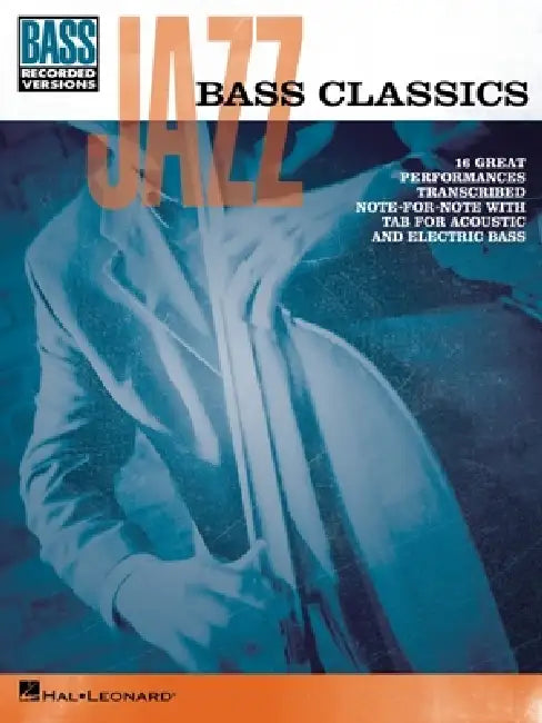 Jazz Bass Classics  by Hal Leonard Corp