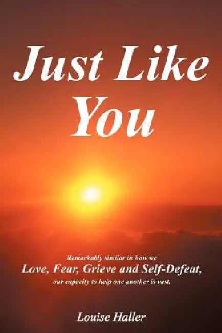 Just Like You: Remarkably Similar in How We Love, Fear, Grieve and Self-Defeat, Our Capacity to Help One Another Is Vast. by Louise Haller