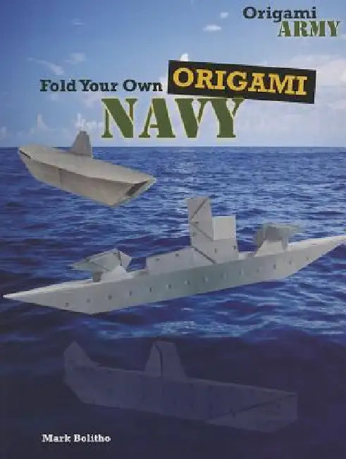 Fold Your Own Origami Navy by Mark Bolitho