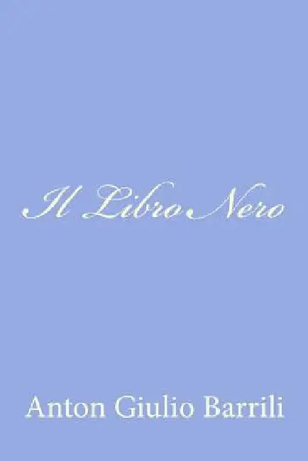 Il Libro Nero by Barrili, Anton Giulio