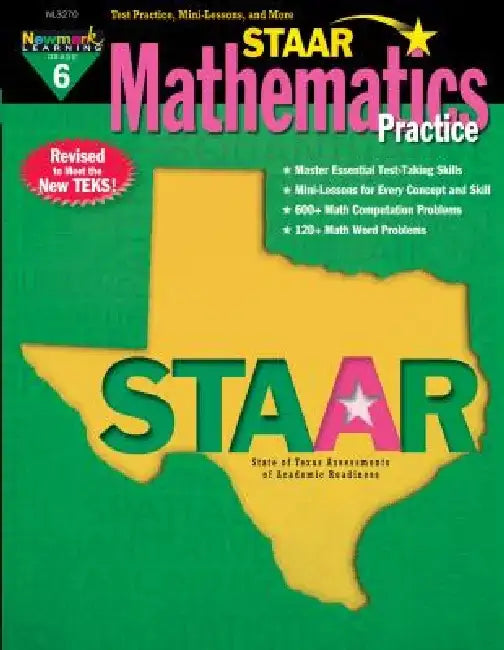 Staar Mathematics Practice Grade 6 II Teacher Resource by Edward Lamprich