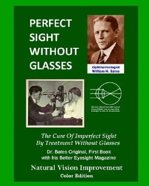 Perfect Sight Without Glasses: The Cure Of Imperfect Sight By Treatment Without Glasses - Dr. Bates Original, First Book- Natural Vision Improvement by Clark Night