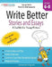 Write Better Stories and Essays: Topics and Techniques to Improve Writing Skills for Students in Grades 6 - 8: Common Core State Standards Aligned by Vivek M. Krishnaswamy