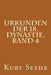 Urkunden der 18. Dynastie, Band 4: Hieroglyphic Inscriptions of the 18th Dynasty by Sethe, Kurt