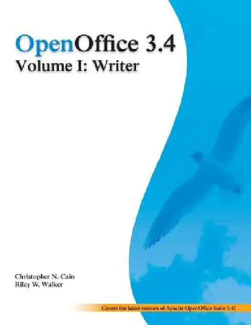 OpenOffice 3.4 Volume I: Writer: Black and White by Riley W. Walker
