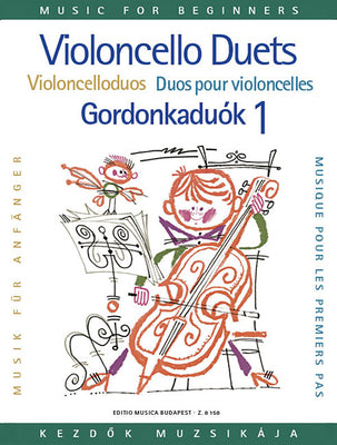 Violoncello Duos for Beginners - Volume 1 by Arpad Pejtsik