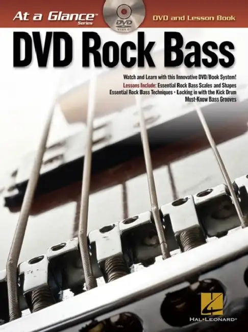 DVD Rock Bass [With DVD] by Hal Leonard Corp