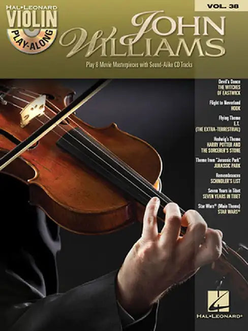 John Williams: Violin Play-Along Volume 38 by Williams, John